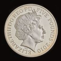 2012 Celebration of Britain &pound;5 silver proof