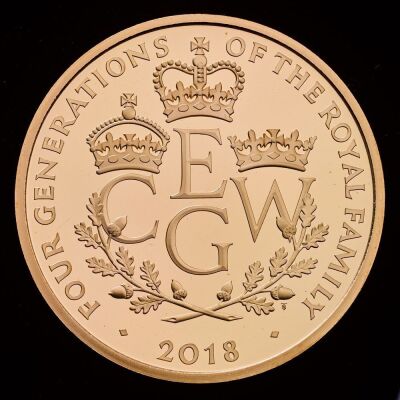 2018 Four Generations of Royalty Gold Proof £5