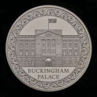 Buckingham Palace 2024 &pound;5 Base Proof Trial Piece