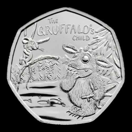 The Gruffalo's Child&reg; 2024 50p Brilliant Uncirculated Trial Piece