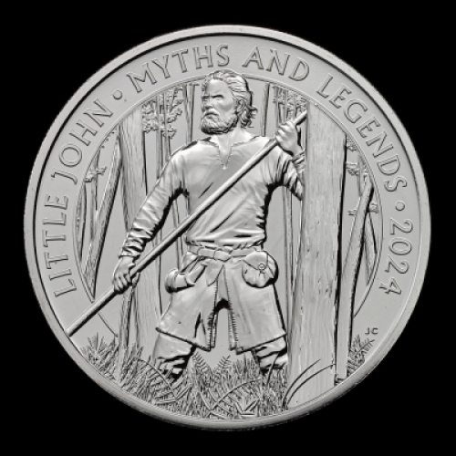 Myths and Legends Little John 2024 &pound;5 Brilliant Uncirculated Trial Piece