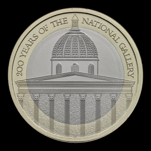 National Gallery 2024 &pound;2 Brilliant Uncirculated Trial Piece