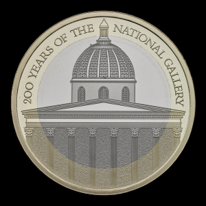 National Gallery 2024 £2 Base Proof Trial Piece