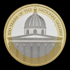 National Gallery 2024 £2 Silver Proof Trial Piece