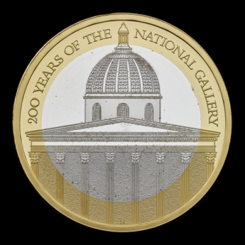 National Gallery 2024 &pound;2 Silver Proof Trial Piece