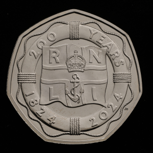 200 Years of the RNLI 2024 50p Brilliant Uncirculated Trial Piece