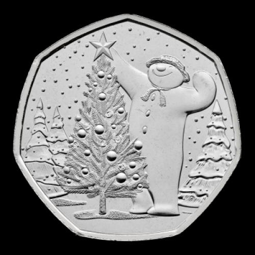 The Snowman&trade; 2024 50p Brilliant Uncirculated Trial Piece