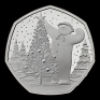 The Snowman&trade; 2024 50p Silver Proof Trial Piece