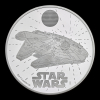 Star Wars Millennium Falcon 2024 5oz Silver Proof Trial Piece