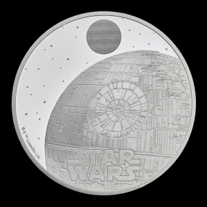 Star Wars Death Star II 2024 5oz Silver Proof Trial Piece