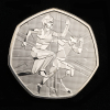 Team GB and ParalympicsGB 2024 50p Brilliant Uncirculated Trial Piece