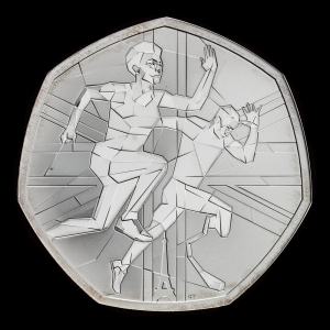 Team GB and Paralympics GB 2024 50p Silver Proof Trial Piece