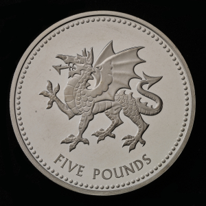 Wales 2024 £5 Brilliant Uncirculated Trial Piece