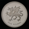 Wales 2024 &pound;5 Brilliant Uncirculated Trial Piece