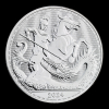 St George and the Dragon 2024 1oz Silver Bullion Trial Piece