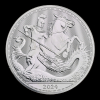 St George and the Dragon 2024 1kg Silver Bullion Trial Piece