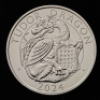 The Royal Tudor Beasts The Tudor Dragon 2024 &pound;5 Brilliant Uncirculated Trial Piece