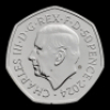 D-Day 2024 50p Brilliant Uncirculated Trial Piece - 2