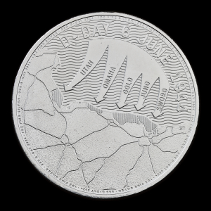 D-Day 2024 1oz Silver Bullion Trial Piece