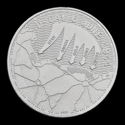 D-Day 2024 1oz Silver Bullion Trial Piece