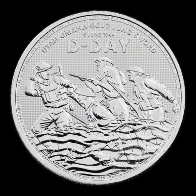 D-Day 2024 1oz Silver Bullion Trial Piece (US Design)