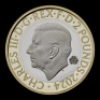 Sir Winston Churchill 2024 &pound;2 Base Proof Trial Piece - 2