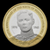 Sir Winston Churchill 2024 &pound;2 Silver Proof Trial Piece
