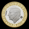 Sir Winston Churchill 2024 &pound;2 Silver Proof Trial Piece - 2