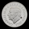 The 75th Birthday of King Charles III 2023 &pound;5 Base Proof Trial Piece - 2