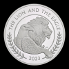 The Lion and The Eagle 2023 1kg Silver Proof Trial Piece