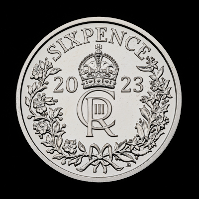 Sixpence 2023 Silver Brilliant Uncirculated Trial Piece