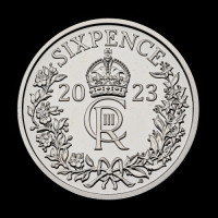 Sixpence 2023 Silver Brilliant Uncirculated Trial Piece