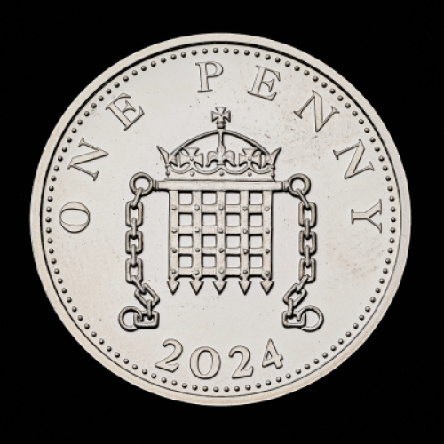 Baby Silver Penny 2024 Brilliant Uncirculated Trial Piece