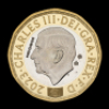 King Charles III Definitives 2023 &pound;1 Silver Proof Trial Piece - 2