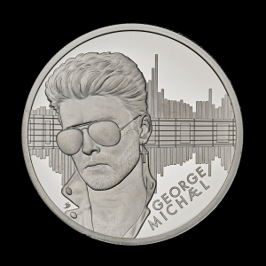 George Michael 2024 2oz Silver Proof Trial Piece