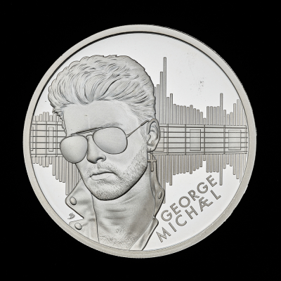 George Michael 2024 1oz Silver Proof Trial Piece