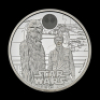 Star Wars Han Solo and Chewbacca 2024 2oz Silver Proof Trial Piece