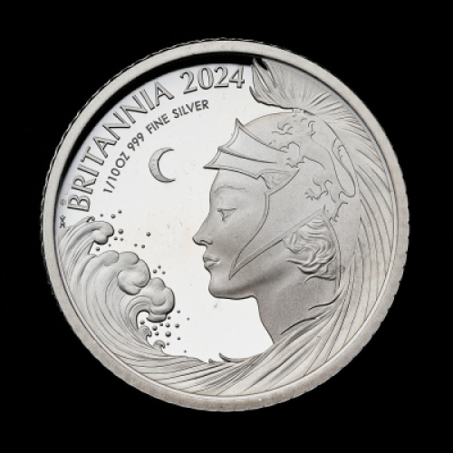 Britannia 2024 1/10oz Silver Proof Trial Piece