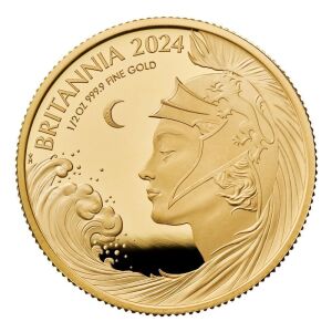 Britannia 2024 1/2oz Gold Proof Trial Piece