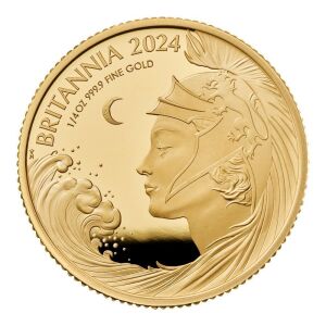 Britannia 2024 1/4oz Gold Proof Trial Piece