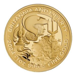 Britannia and Liberty 2024 1oz Gold Proof Trial Piece