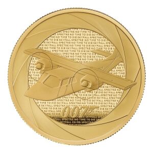 Decades of 007: Bond Films of the 2010s 2024 1oz Gold Proof Trial Piece