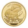 Dinosaurs: Iconic Specimens Diplodocus 2024 1/4oz Gold Proof Trial Piece