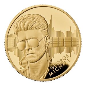 George Michael 2024 2oz Gold Proof Trial Piece