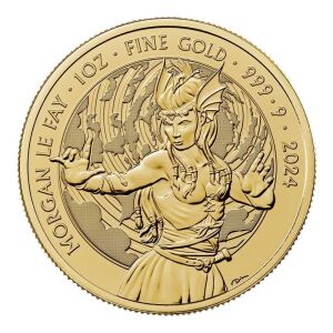 Myths and Legends Morgan Le Fay 2024 1oz Gold Bullion Trial Piece