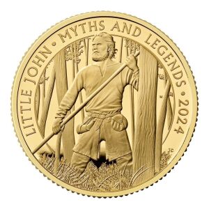 Myths and Legends Little John 2024 1oz Gold Proof Trial Piece