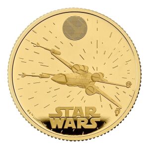 Star Wars X-Wing 2024 1oz Gold Proof Trial Piece