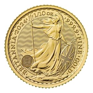 Britannia 2024 1/10oz Gold Bullion Trial Piece