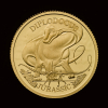 Dinosaurs: Iconic Specimens Diplodocus 2024 1/4oz Gold Proof Trial Piece