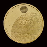 Star Wars Death Star II 2024 1oz Gold Proof Trial Piece